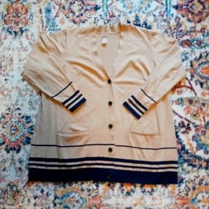 Duluth Trading Co. letter sweater